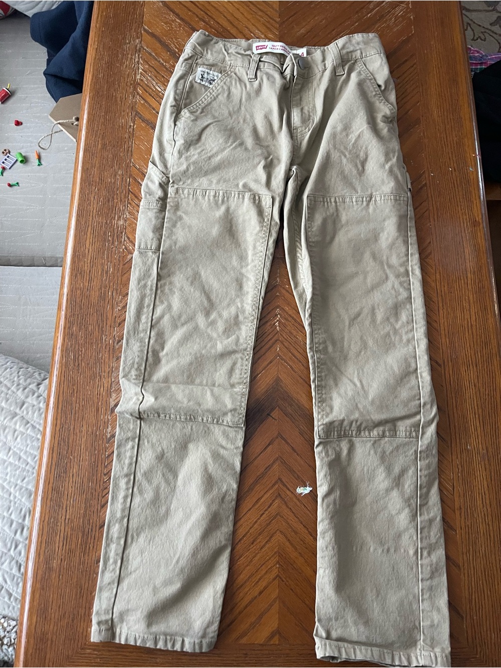 Levi's Kids Khaki Carpenter Pants - Light Tan